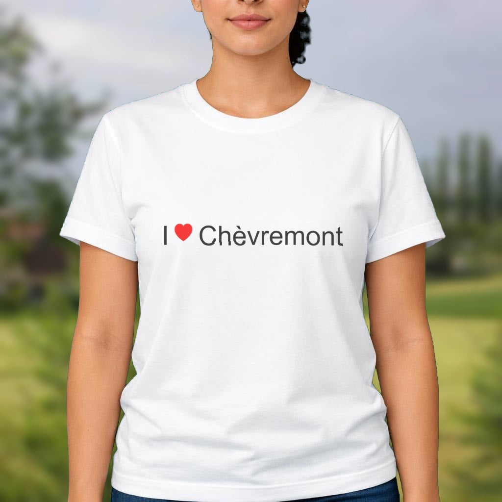 T-shirt I love chèvremont
