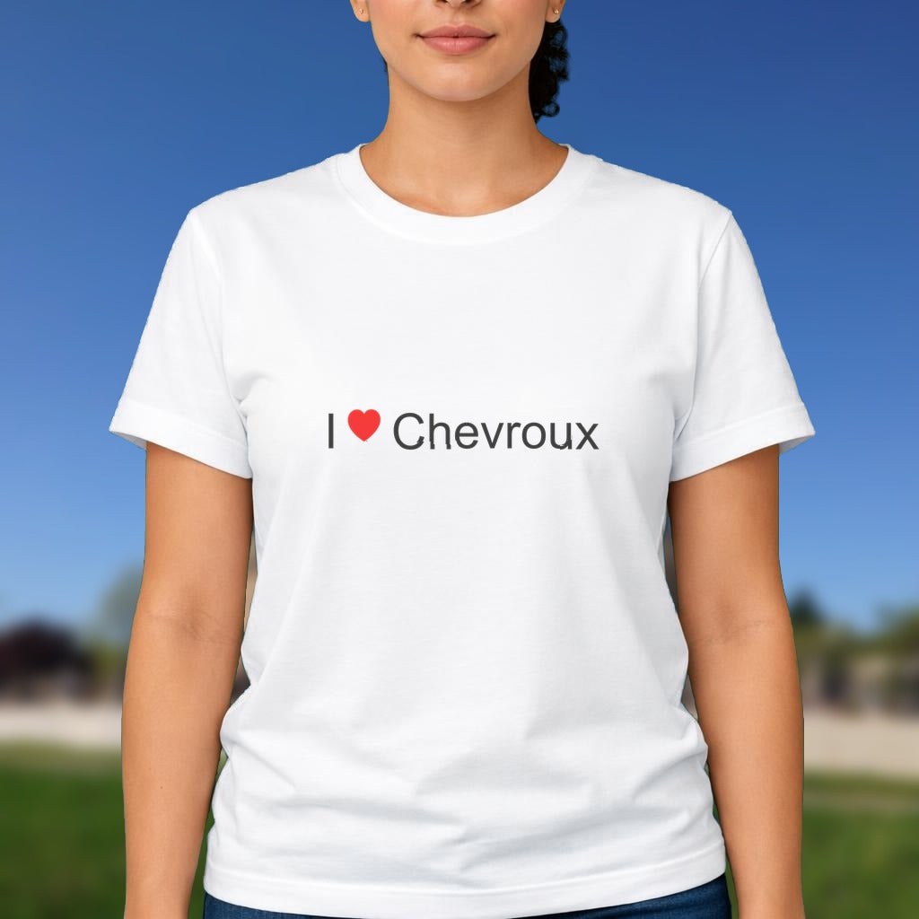 T-shirt I love chevroux