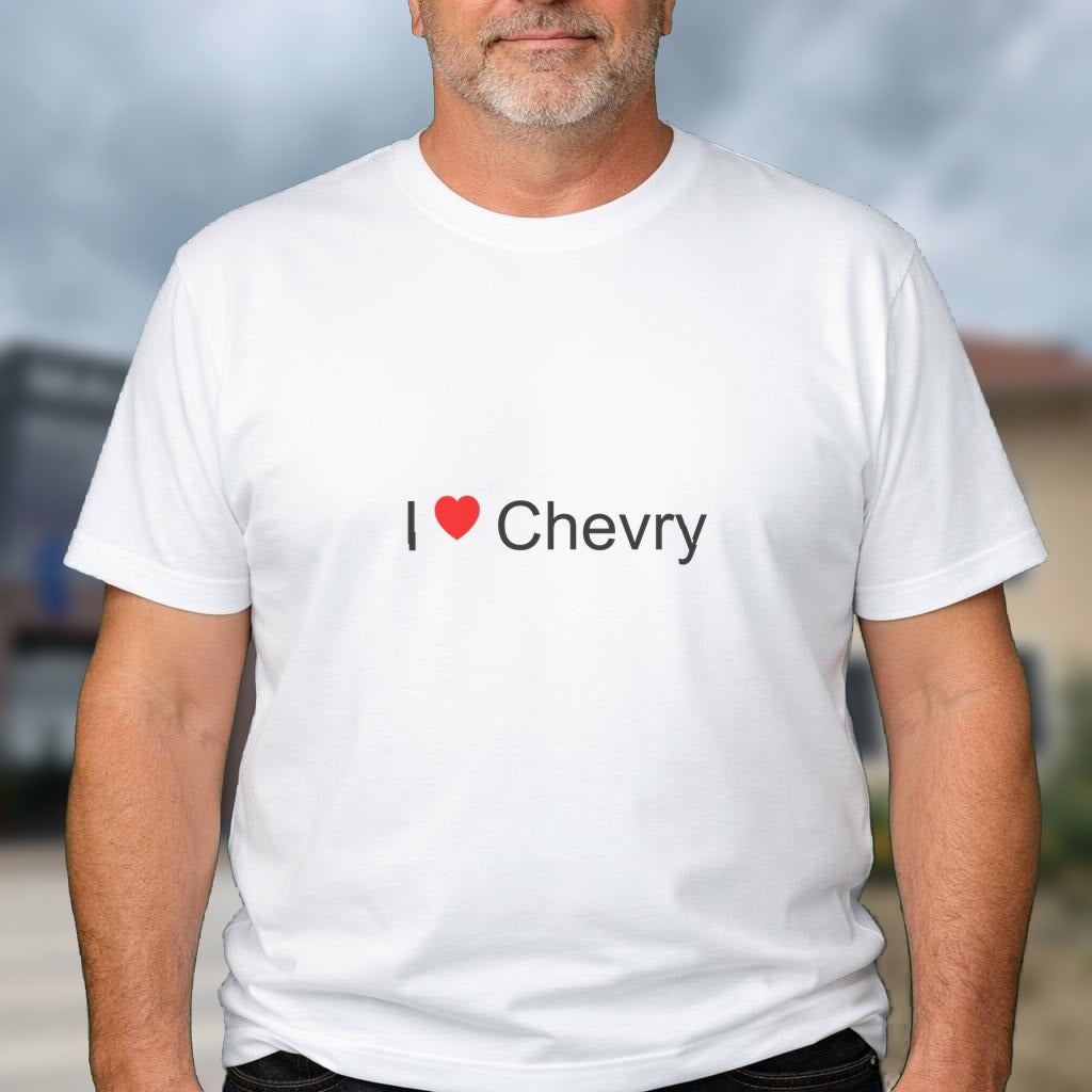 T-shirt I love chevry