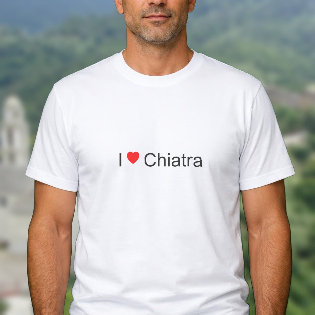 T-shirt I love chiatra