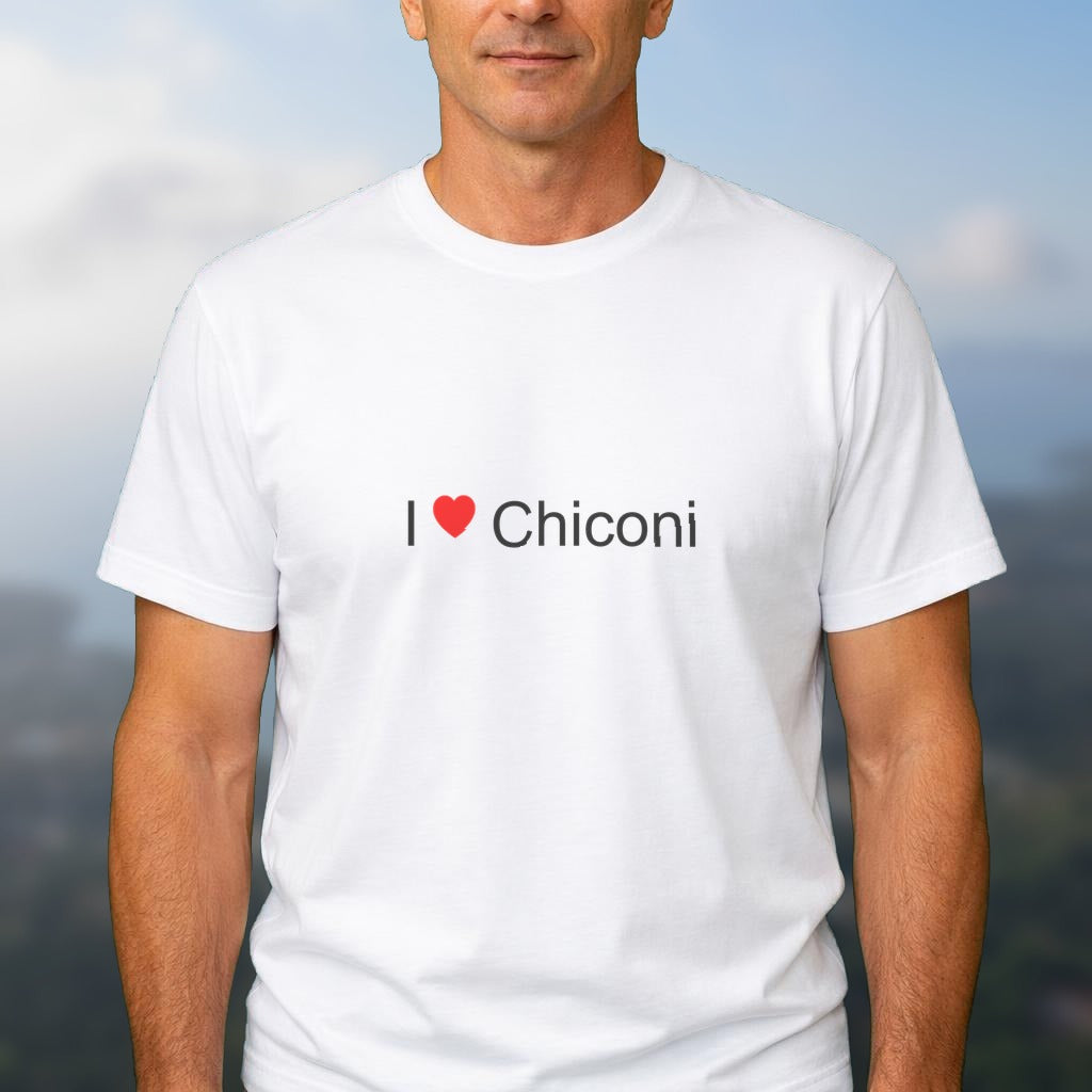 T-shirt I love chiconi
