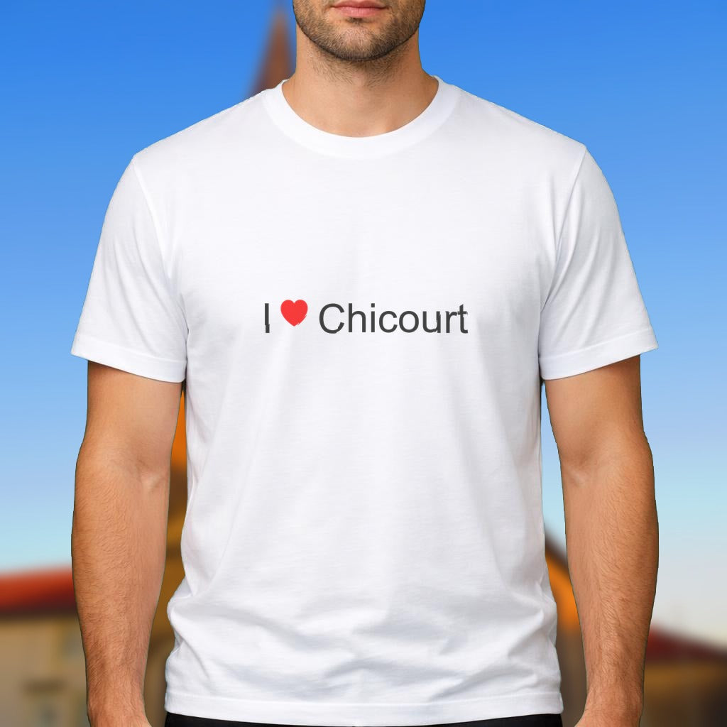 T-shirt I love chicourt