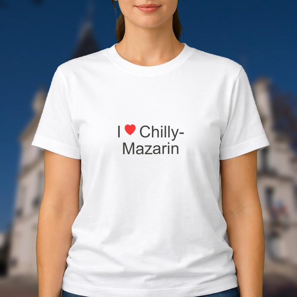 T-shirt I love chilly-mazarin