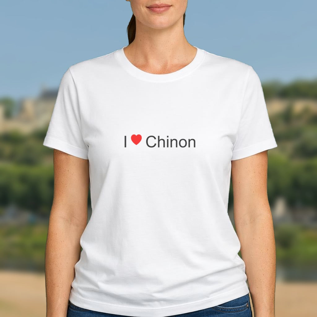 T-shirt I love chinon