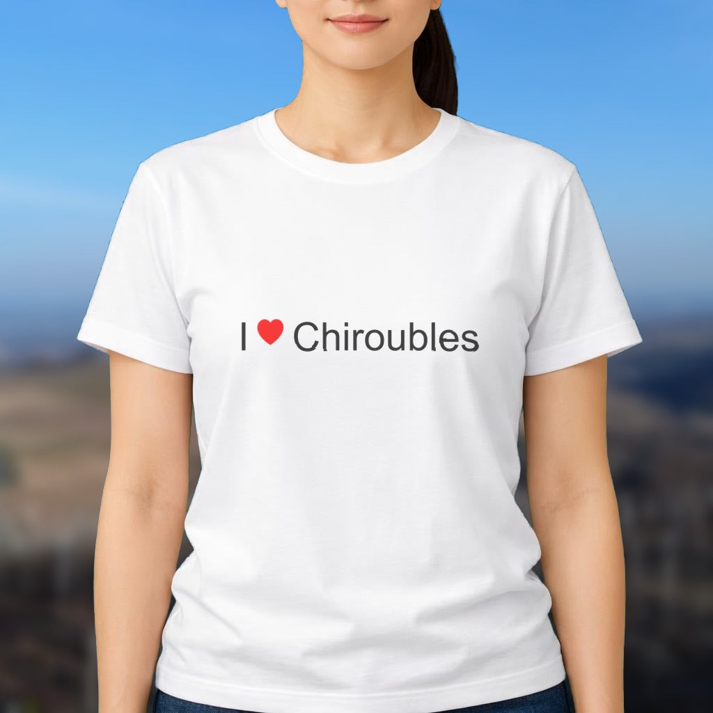 T-shirt I love chiroubles