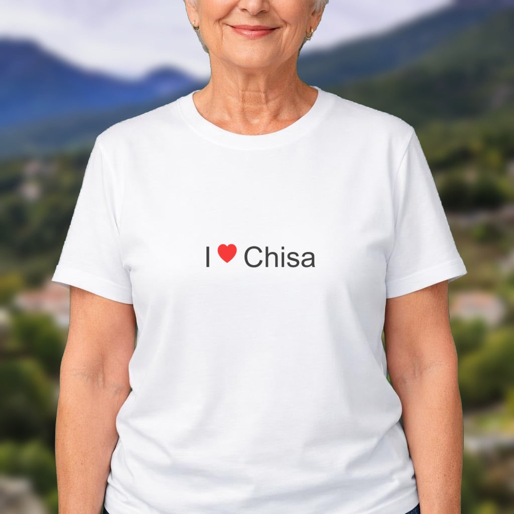 T-shirt I love chisa