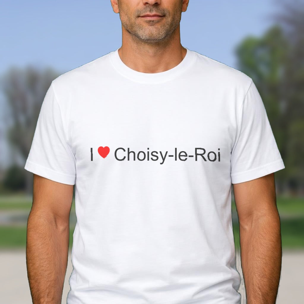 T-shirt I love choisy-le-roi