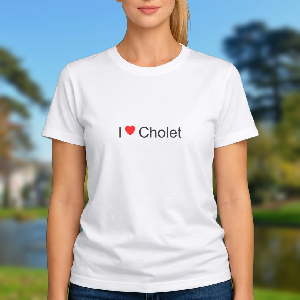 T-shirt I love cholet