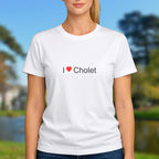 T-shirt I love cholet