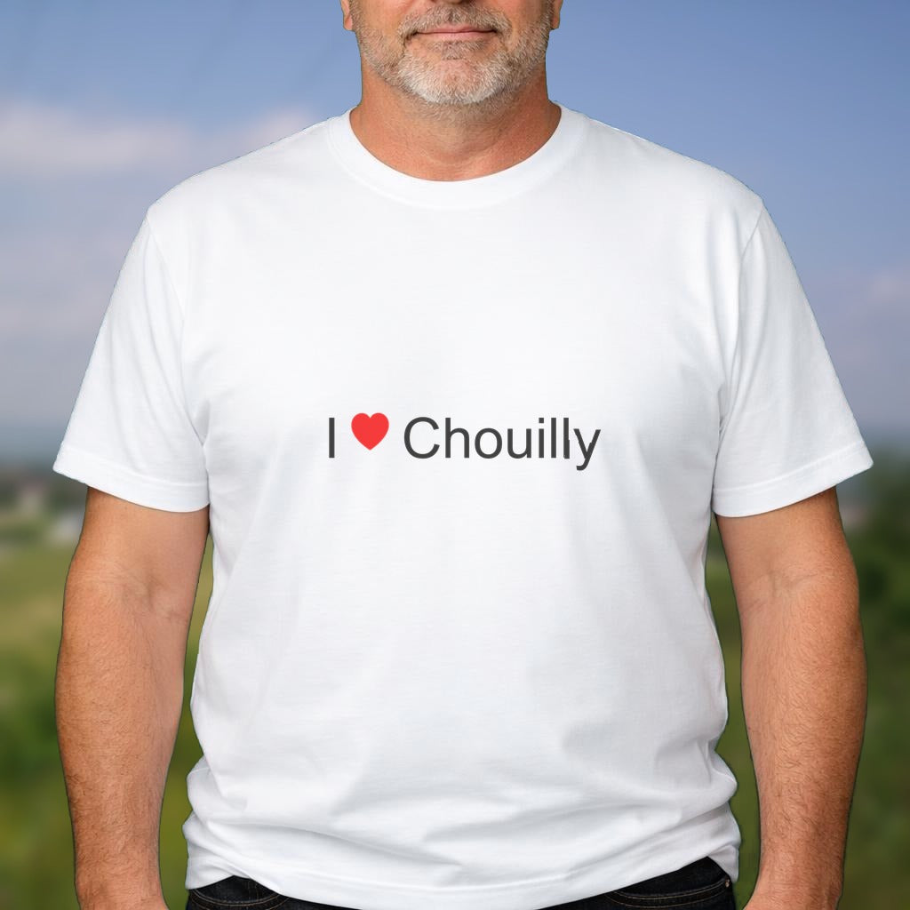 T-shirt I love chouilly