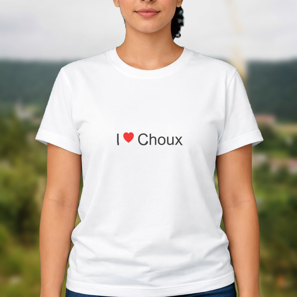 T-shirt I love choux