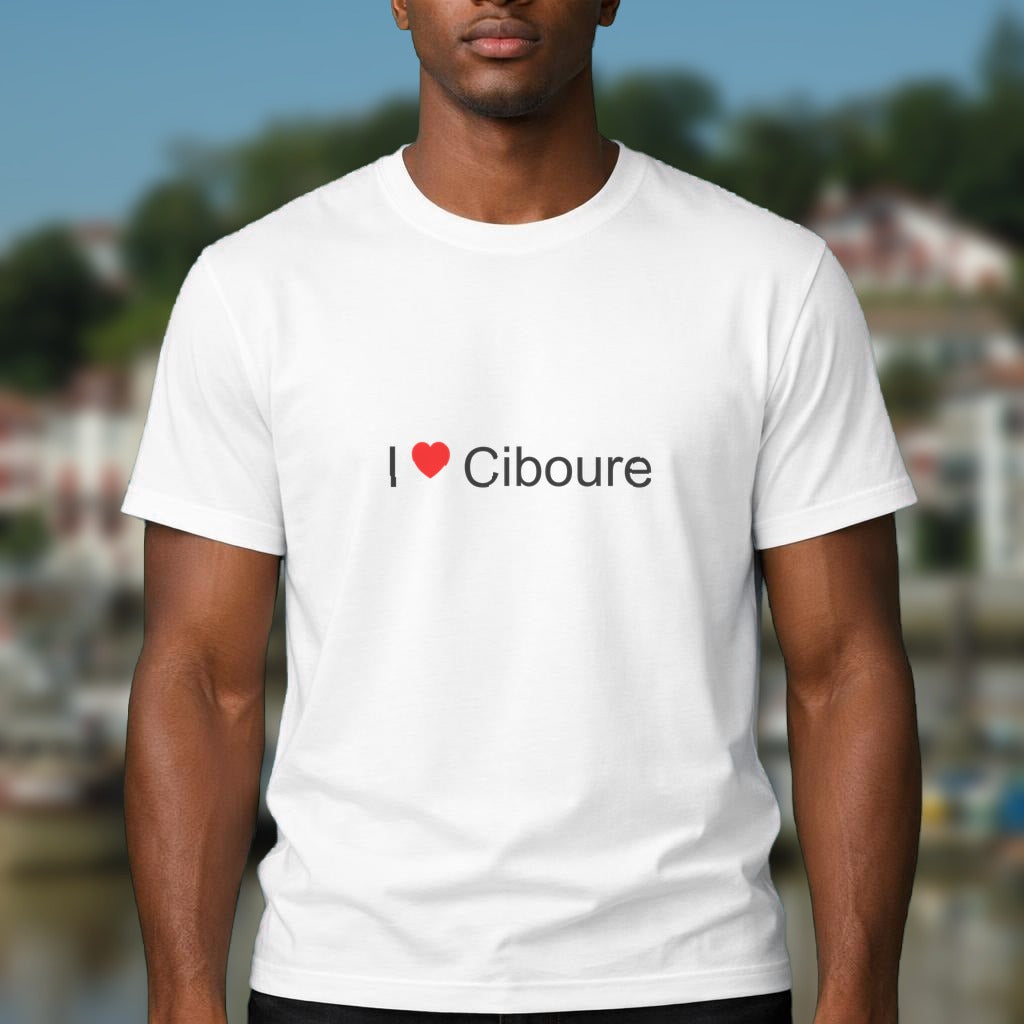 T-shirt I love ciboure