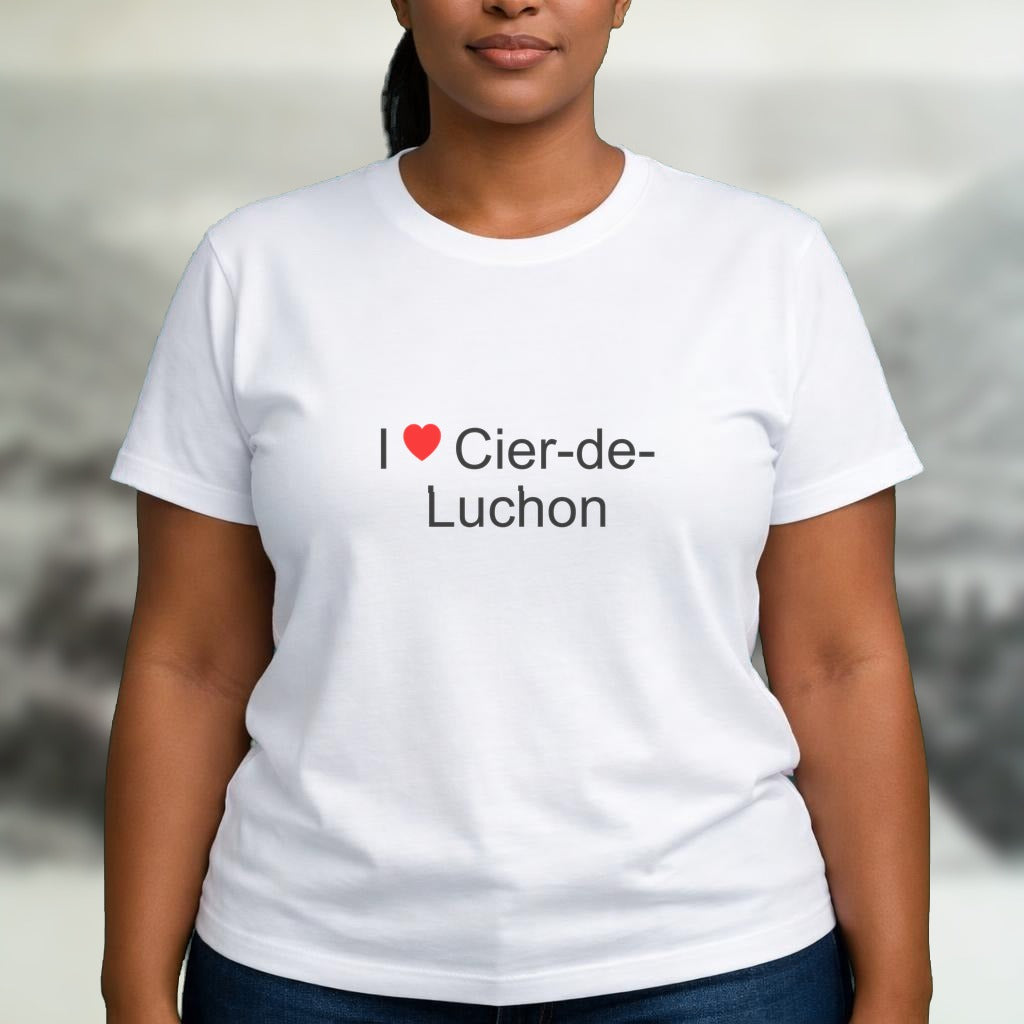 T-shirt I love cier-de-luchon