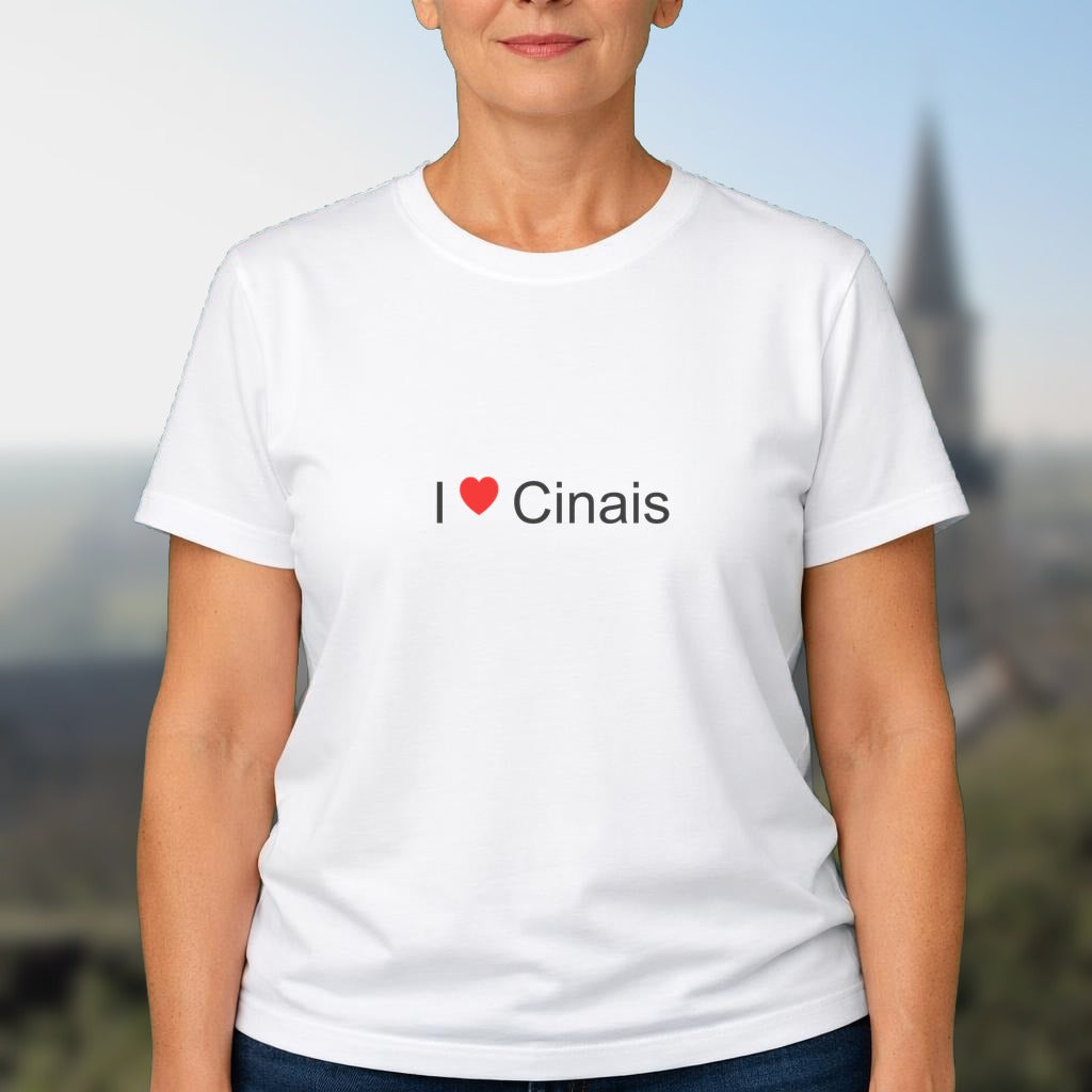 T-shirt I love cinais