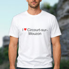 T-shirt I love circourt-sur-mouzon