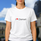 T-shirt I love clamart