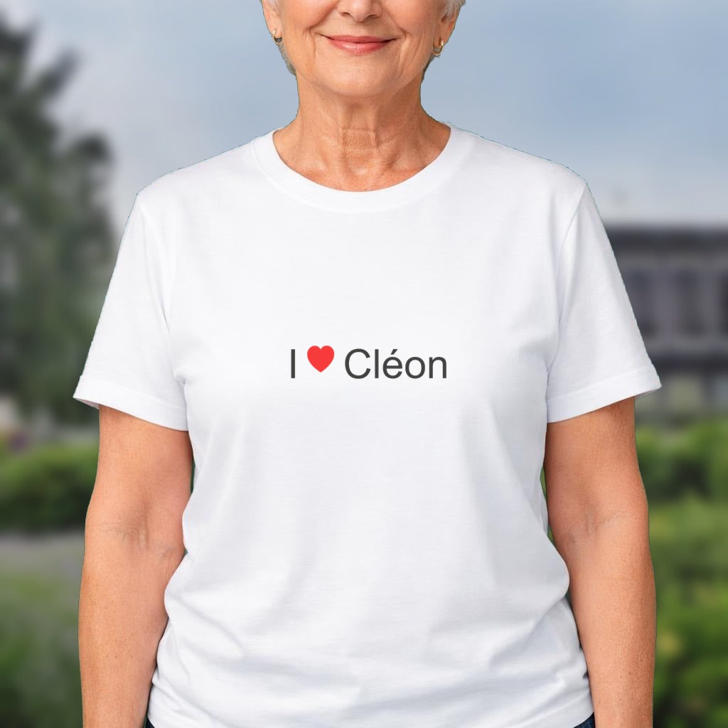 T-shirt I love cléon