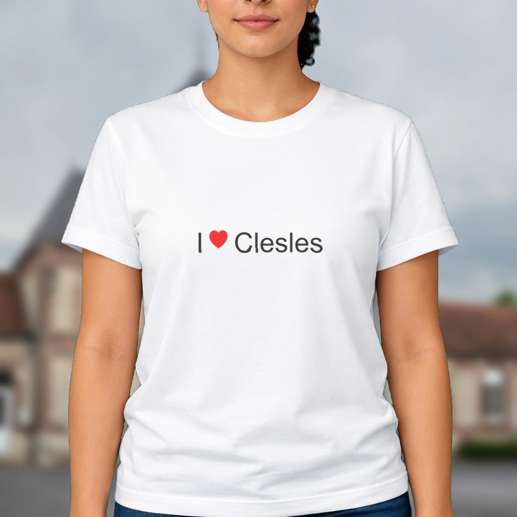 T-shirt I love clesles