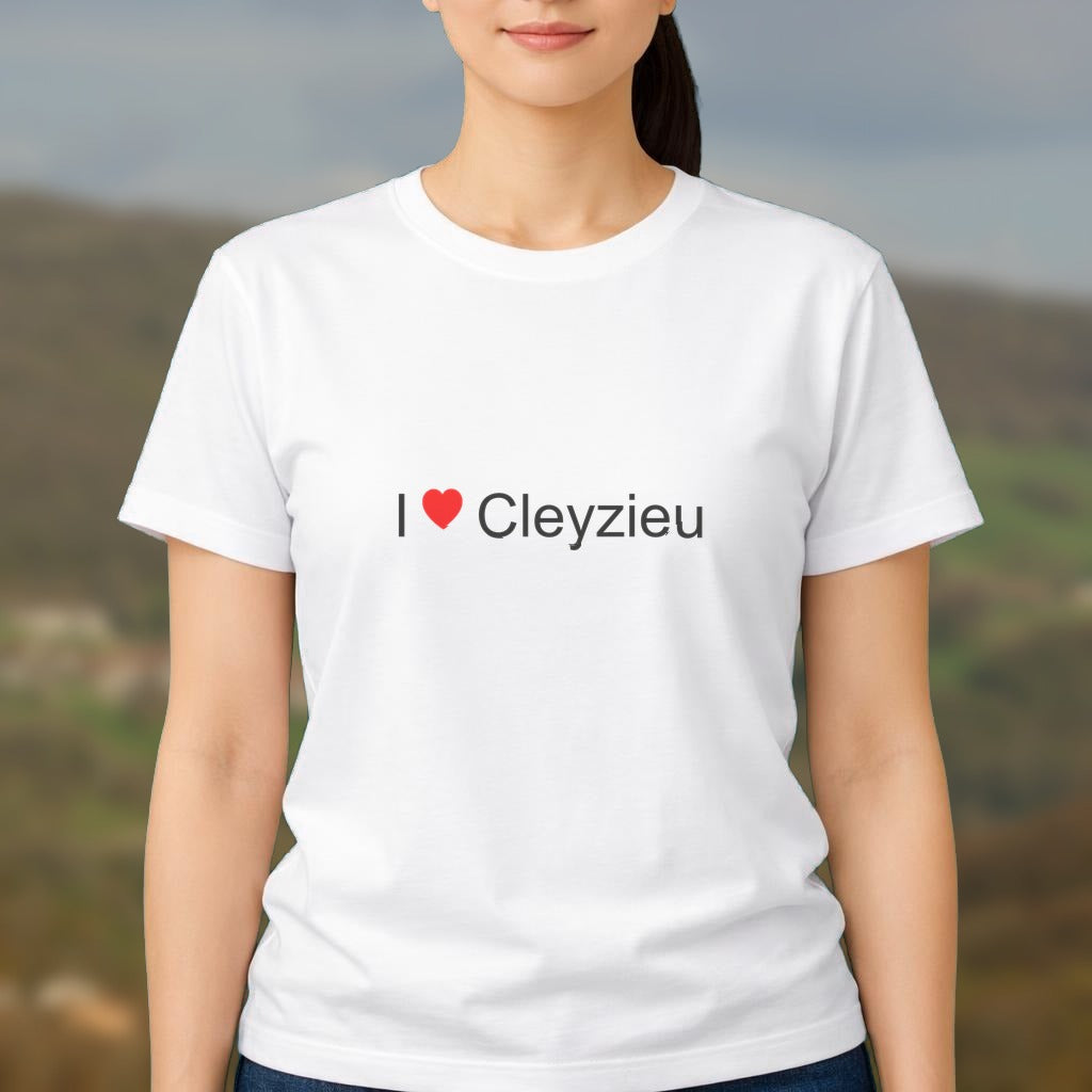 T-shirt I love cleyzieu