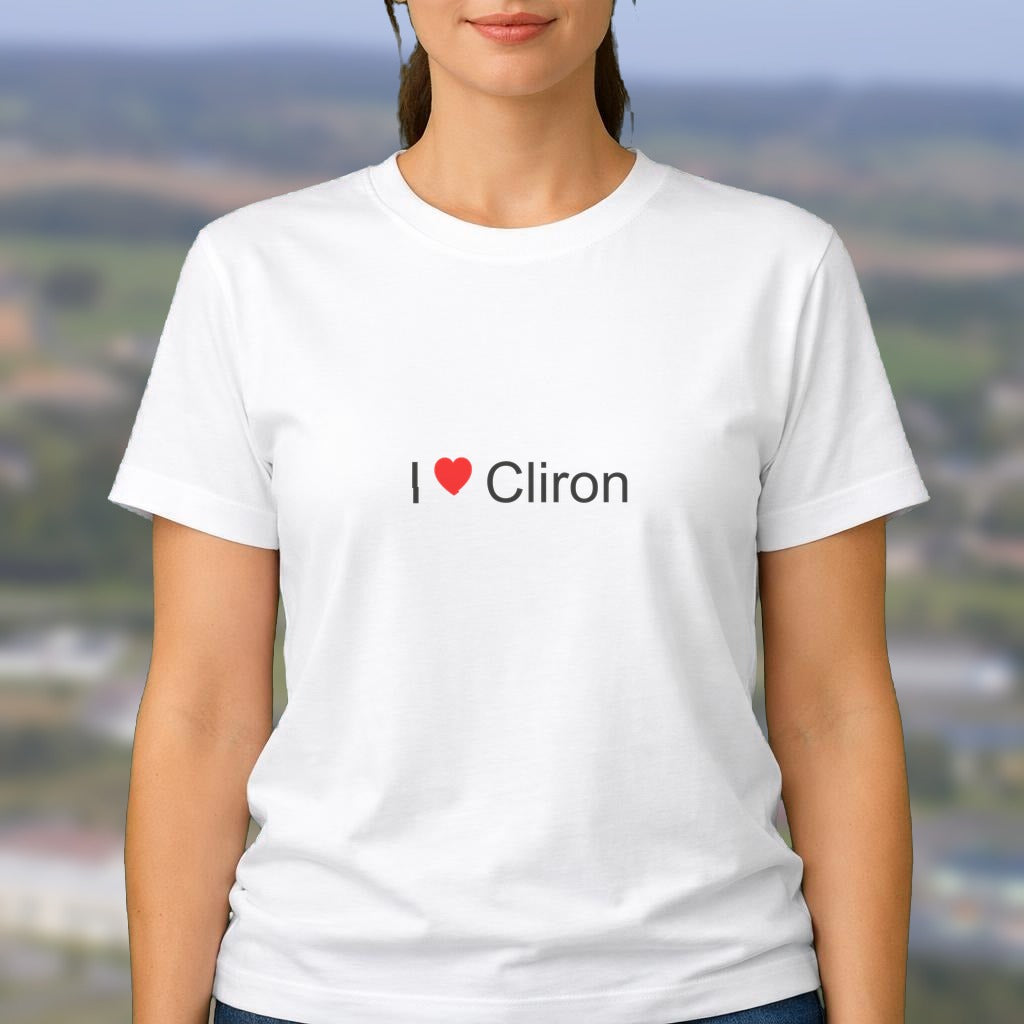 T-shirt I love cliron
