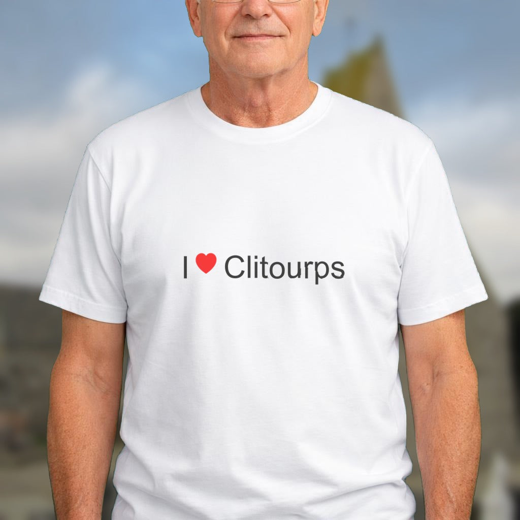 T-shirt I love clitourps