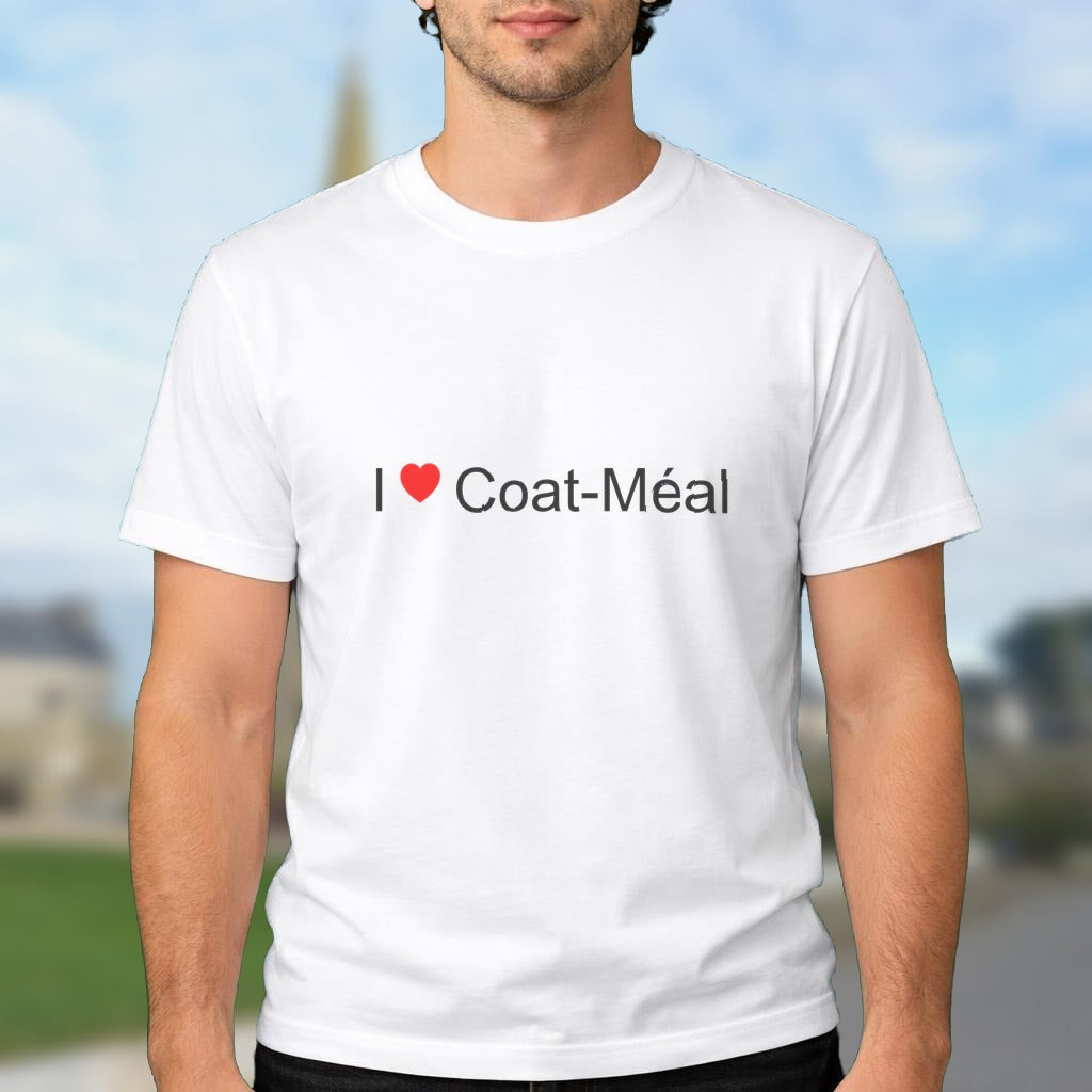 T-shirt I love coat-méal