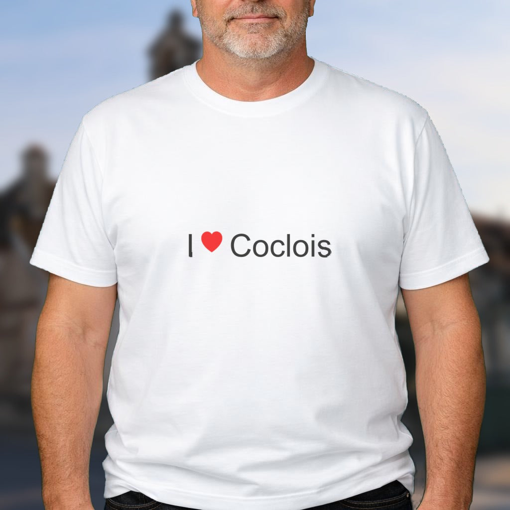T-shirt I love coclois