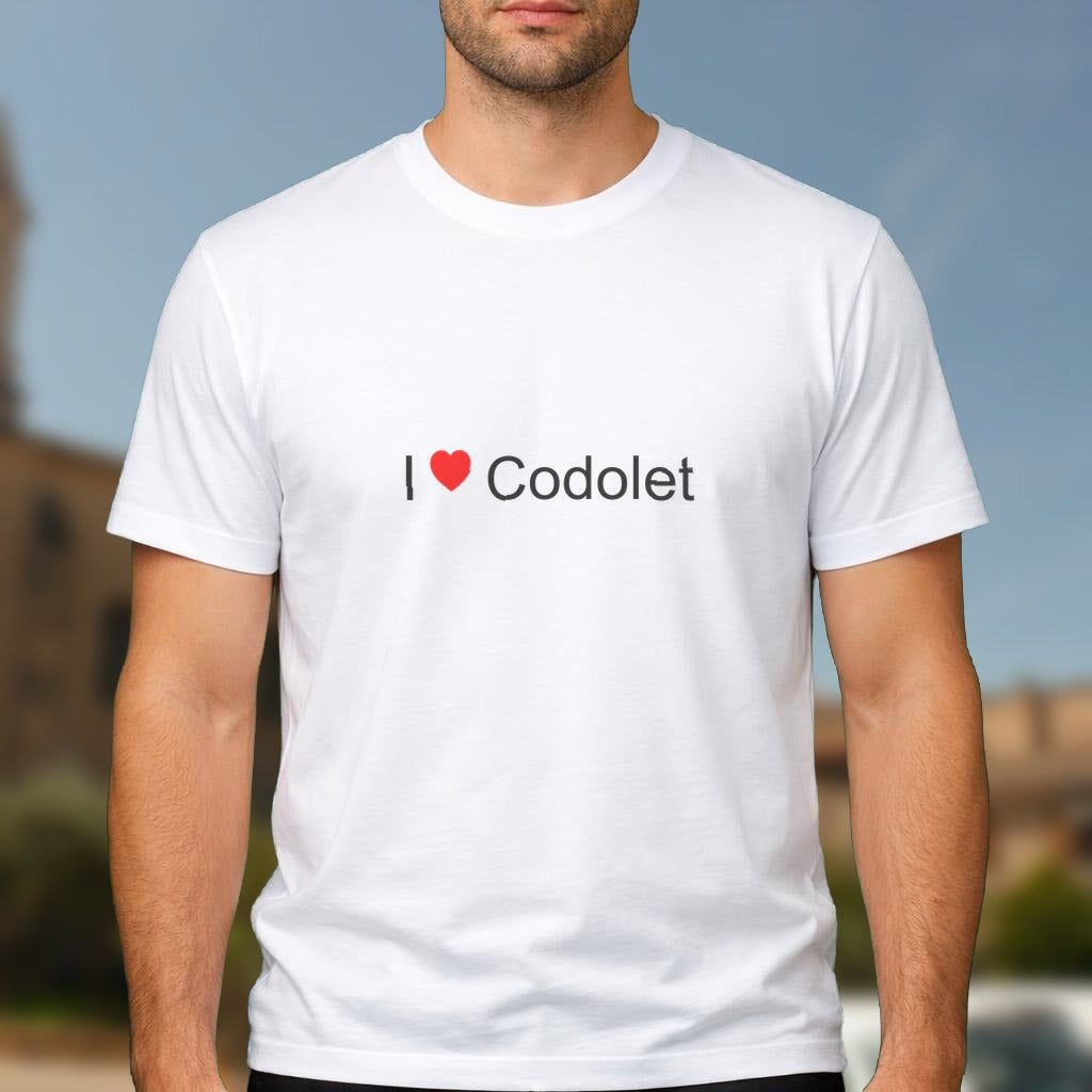 T-shirt I love codolet