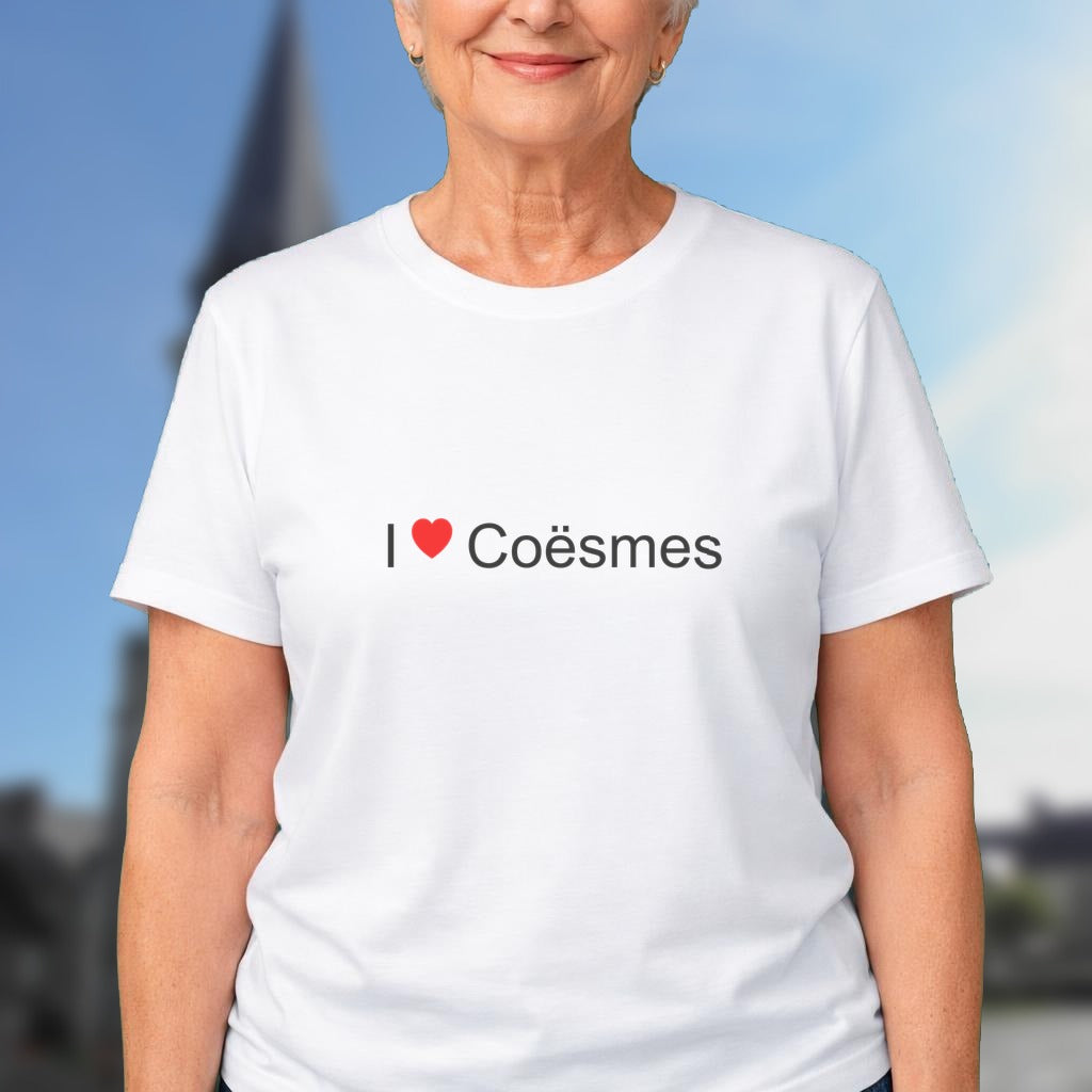 T-shirt I love coësmes