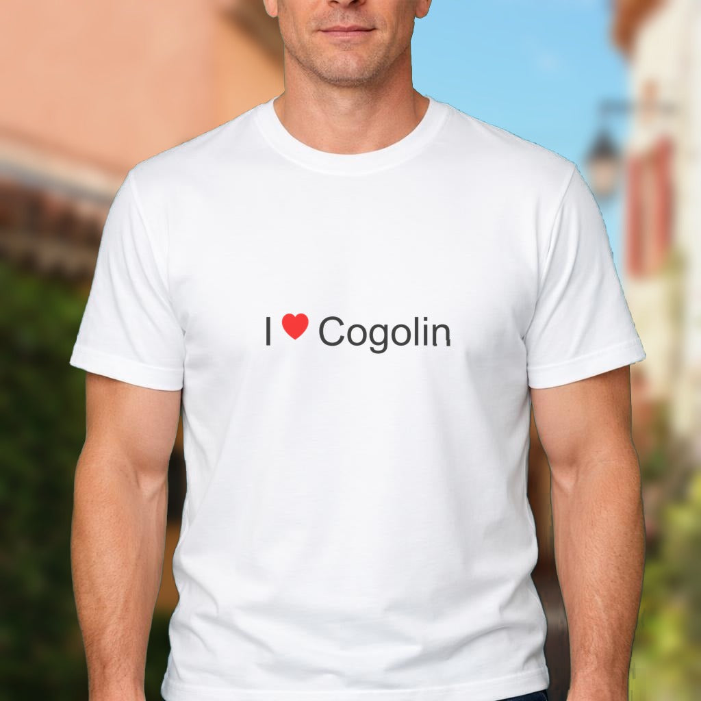 T-shirt I love cogolin