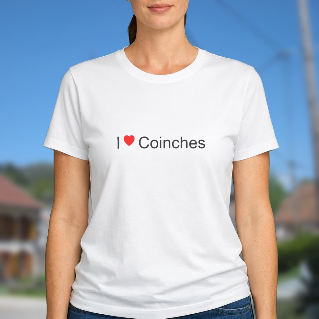 T-shirt I love coinches