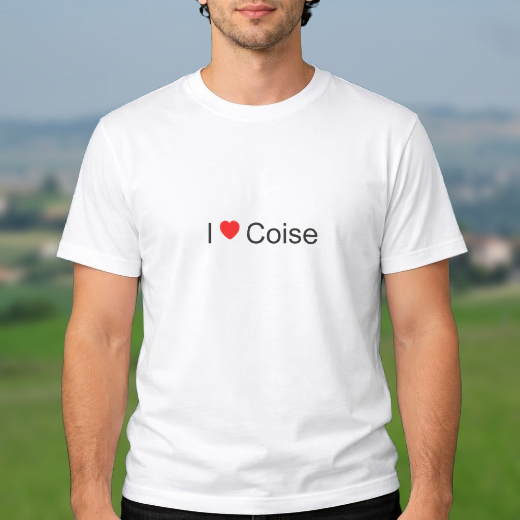 T-shirt I love coise