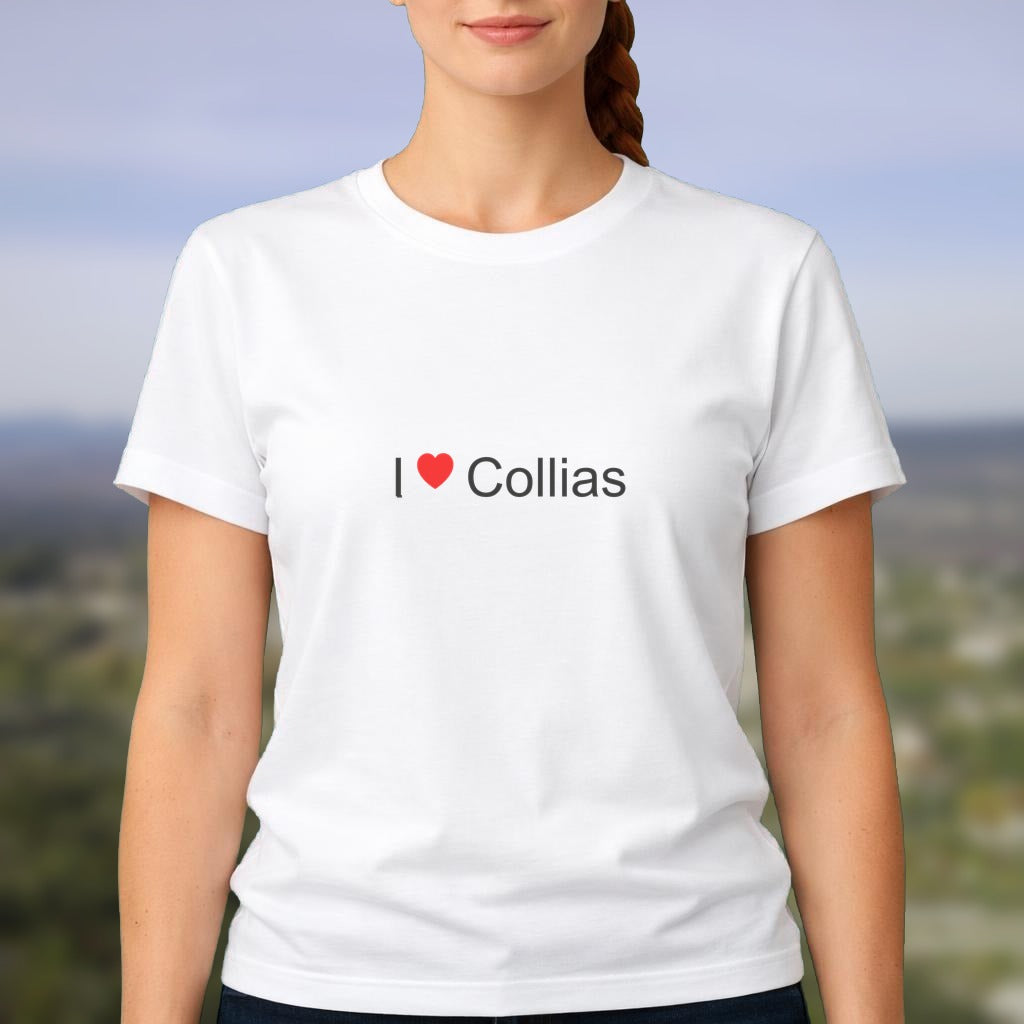 T-shirt I love collias