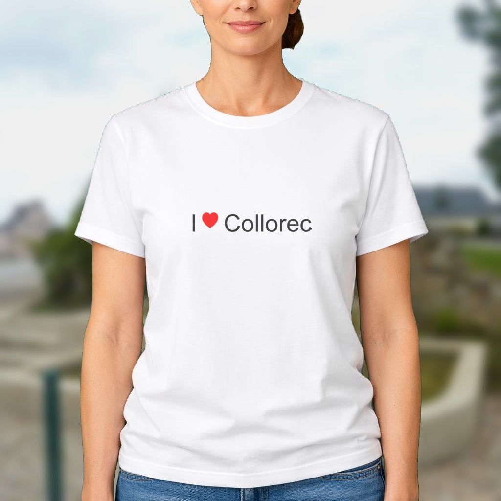 T-shirt I love collorec
