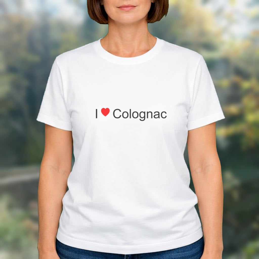 T-shirt I love colognac