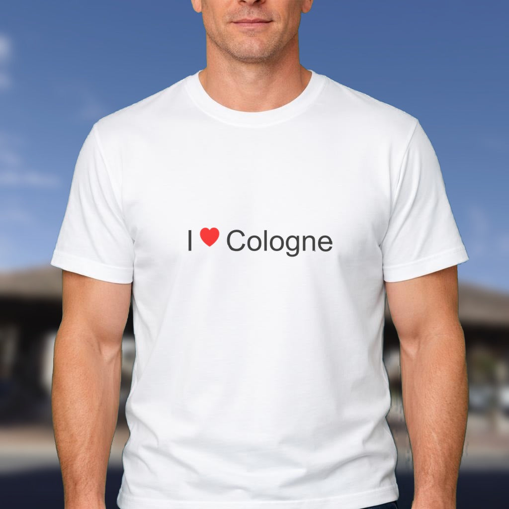 T-shirt I love cologne