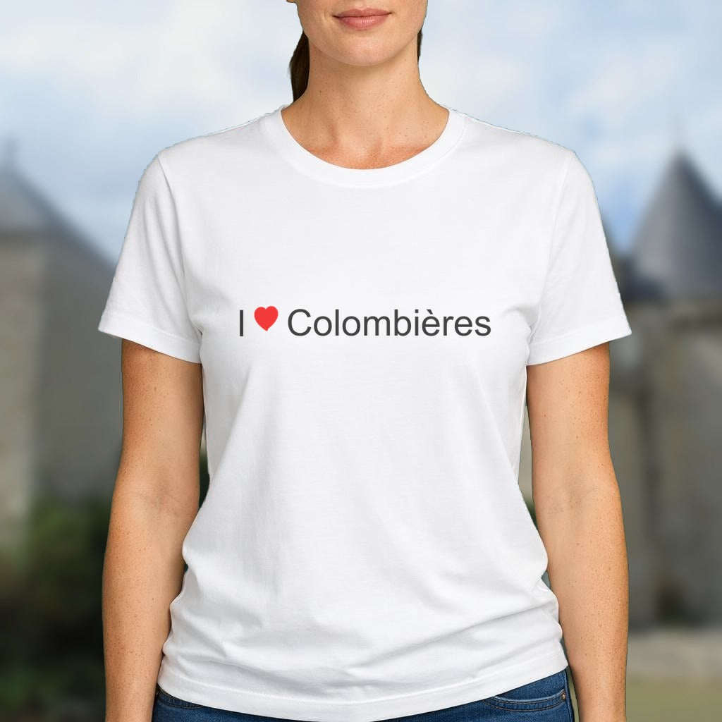 T-shirt I love colombières