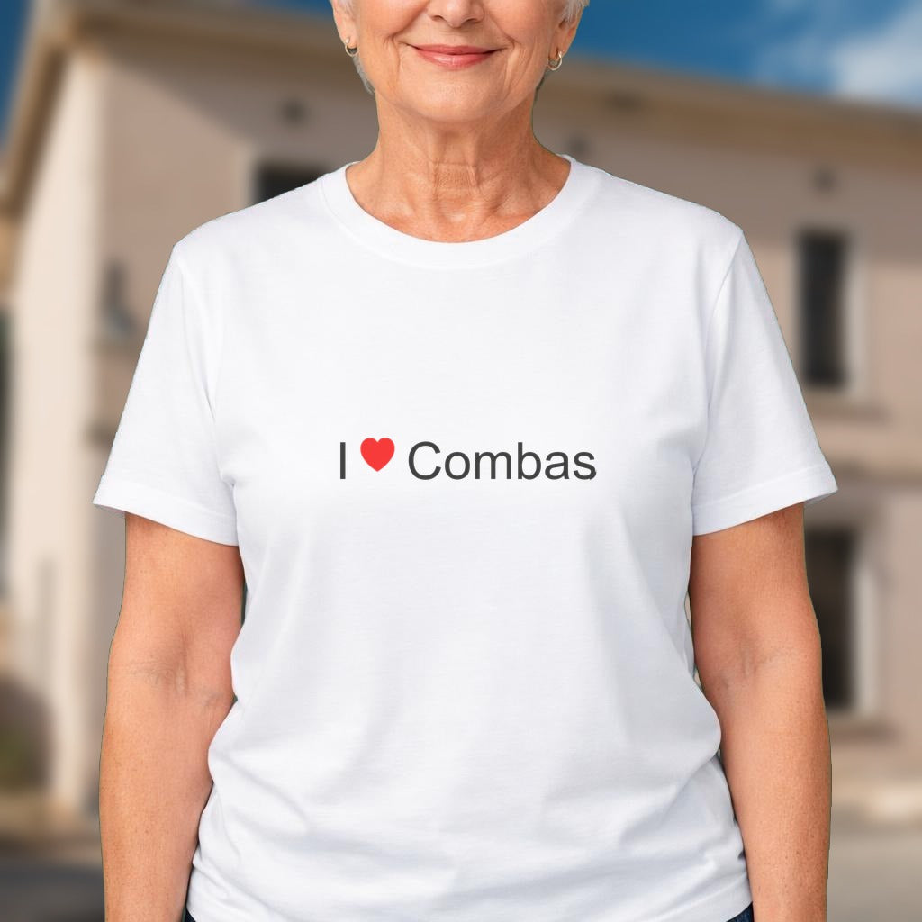 T-shirt I love combas