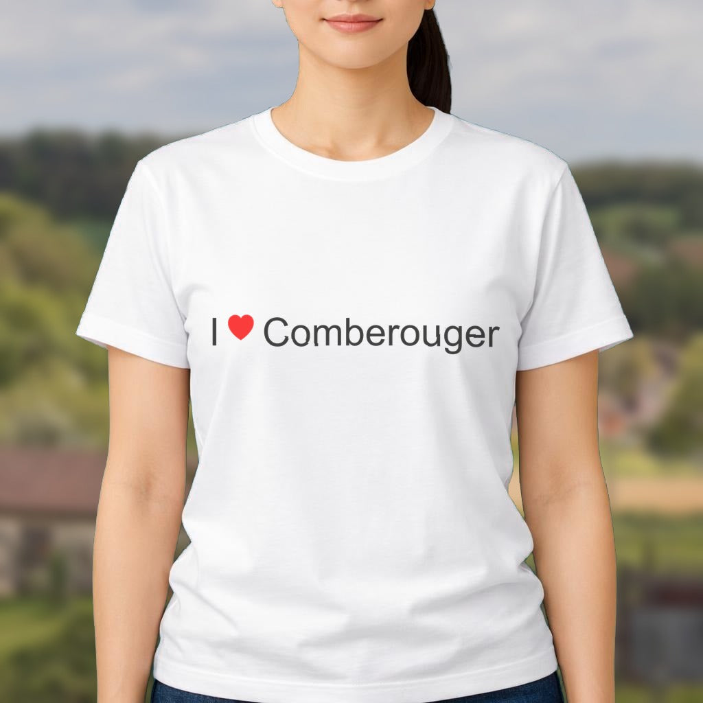 T-shirt I love comberouger