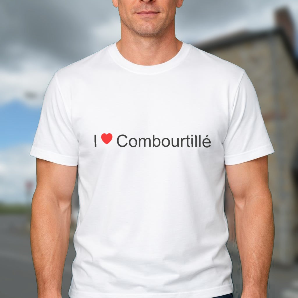 T-shirt I love combourtillé