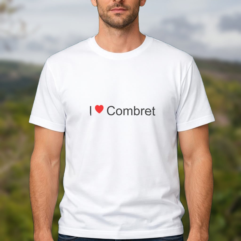 T-shirt I love combret