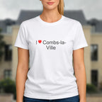 T-shirt I love combs-la-ville