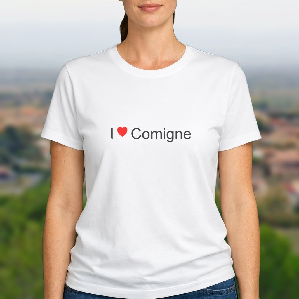 T-shirt I love comigne