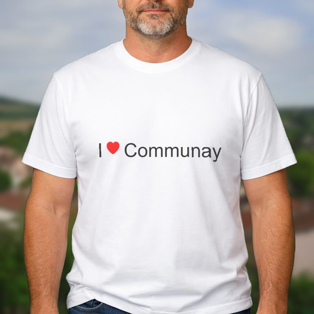 T-shirt I love communay
