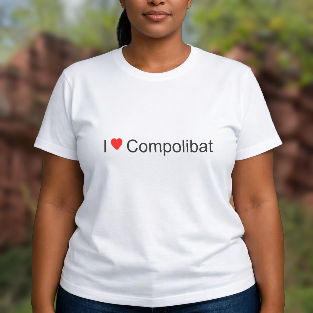 T-shirt I love compolibat