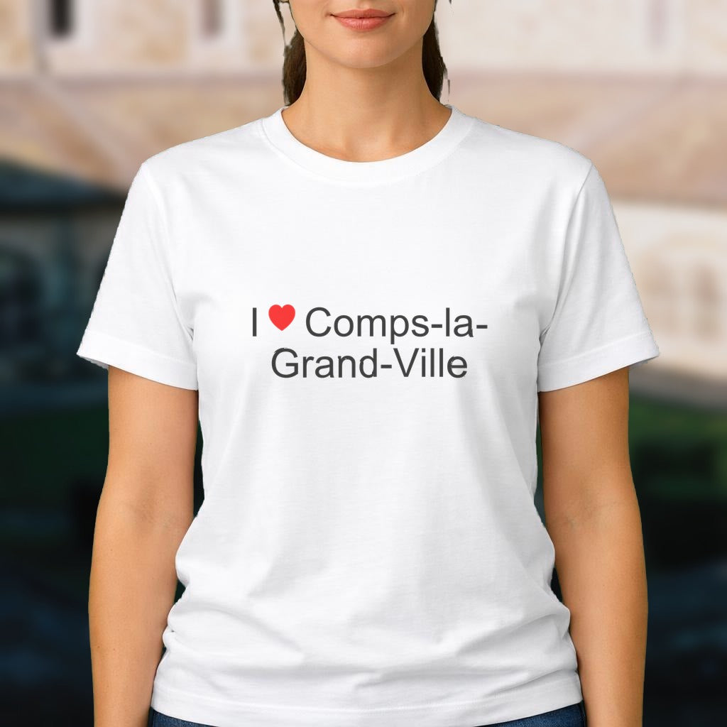 T-shirt I love comps-la-grand-ville