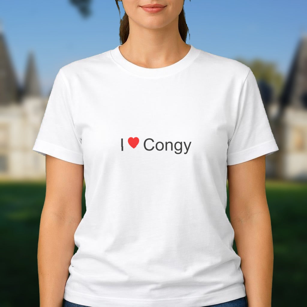 T-shirt I love congy