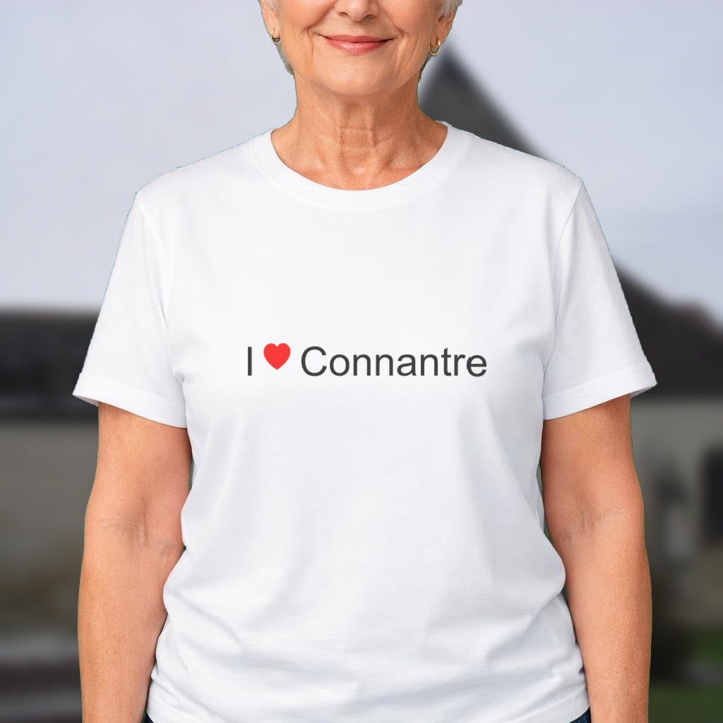 T-shirt I love connantre