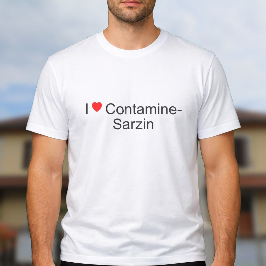 T-shirt I love contamine-sarzin