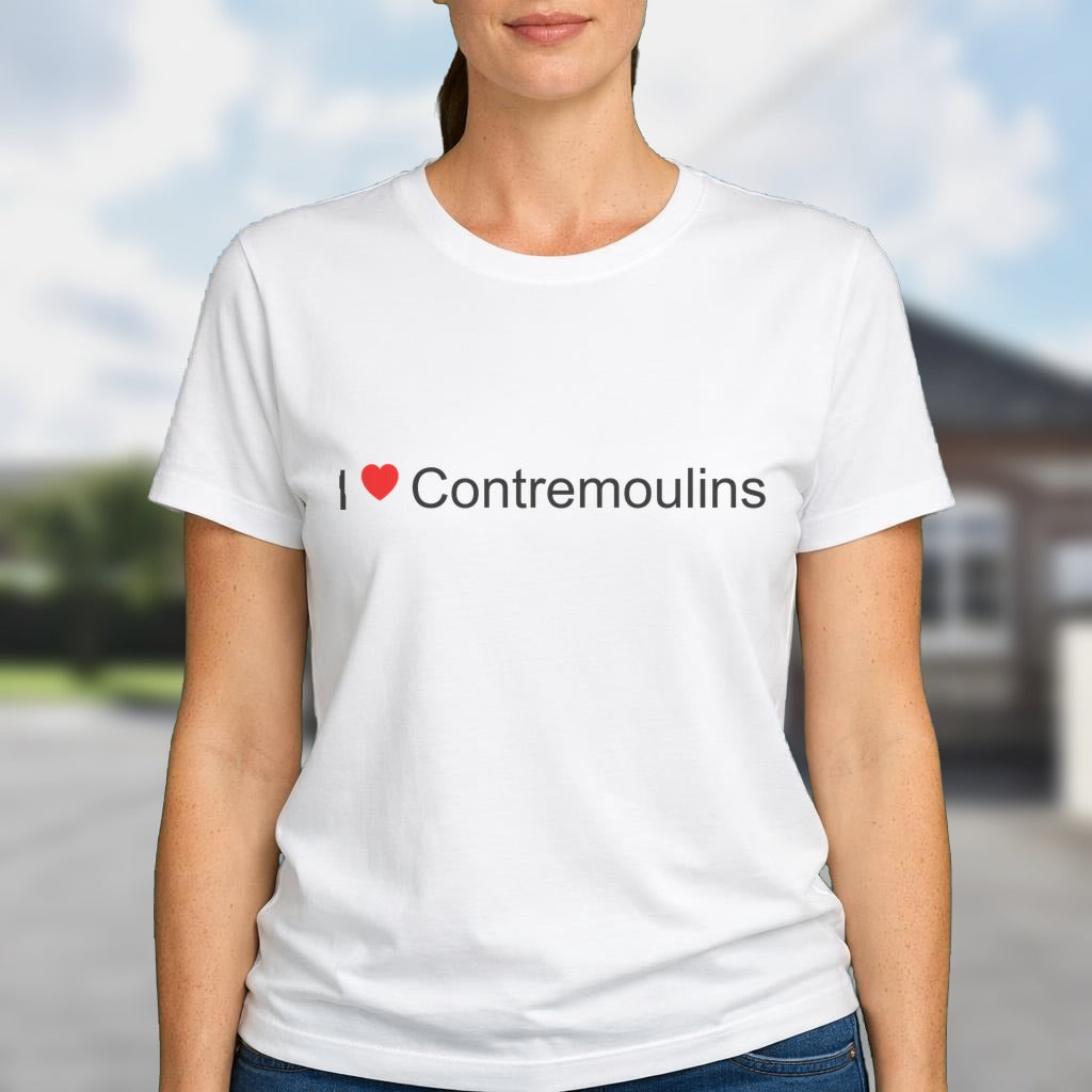 T-shirt I love contremoulins